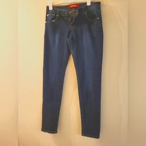 GOGO Blue Skinny Classic Mid Rise Jeans‎ (Size 11 Juniors)